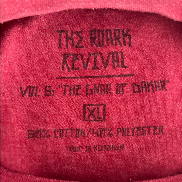 Roark Men's Classic Red Tee - Picture 2 of 4